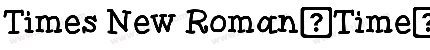 Times New Roman(Time字体转换